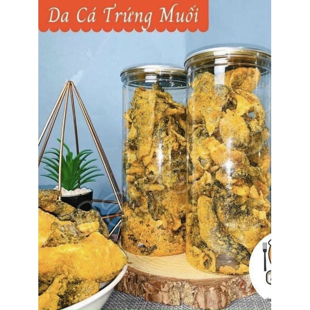 Da Cá Trứng Muối  - Giá Rẻ -  [Mã MGG16] 250Gram...Da Cá Giòn Trứng Béo Béo [Nhà Làm] Sạch Sẽ Ăn Vặt Family Q6 | BigBuy360 - bigbuy360.vn