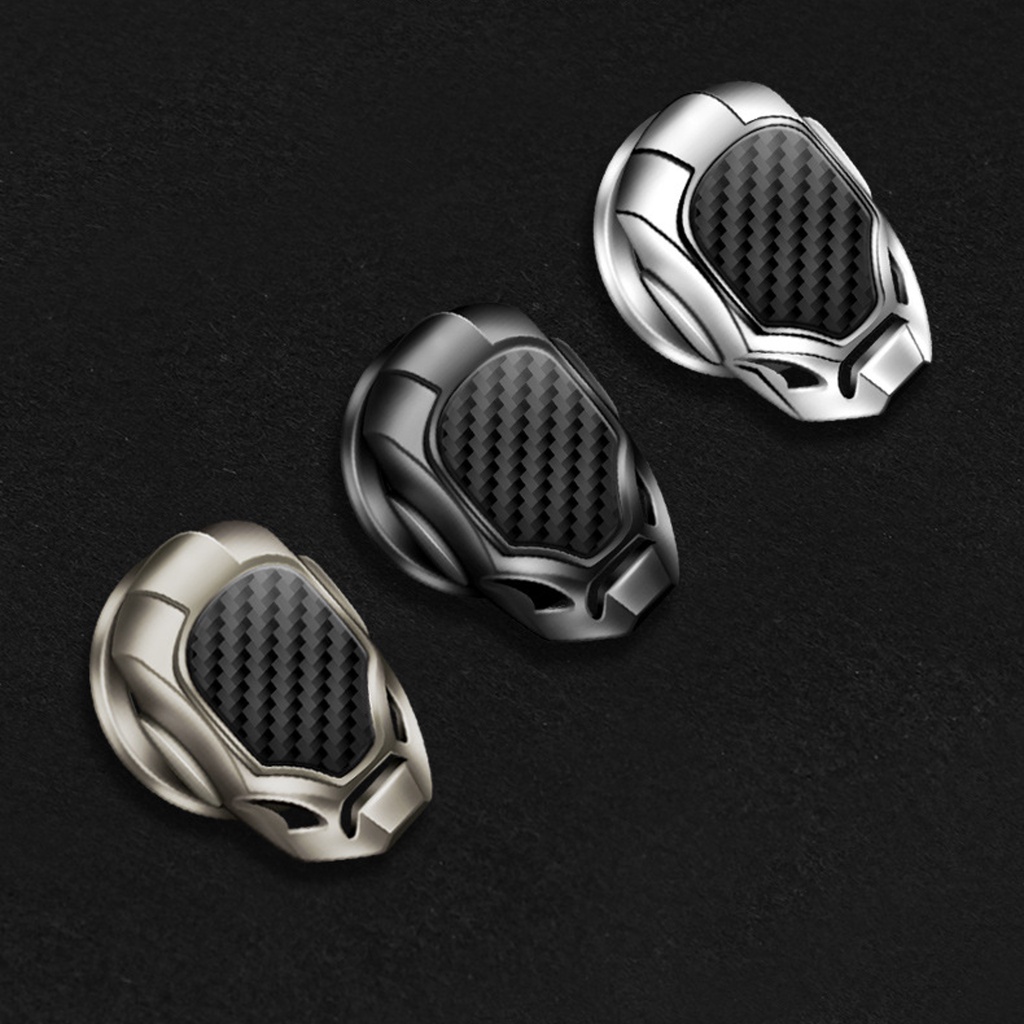 Nắp trang trí Iron Man cho vòng đánh lửa động cơ xe ô tô, nút dừng khởi động xe ô tô