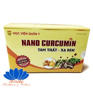Combo 4 Nano curcumin tam thất xạ đen