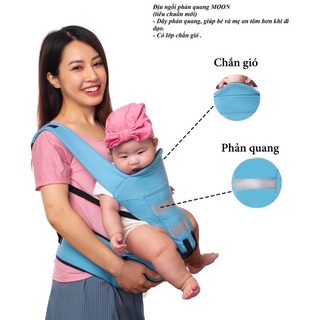 Địu Có Ghế Ngồi Cho Bé MOON,