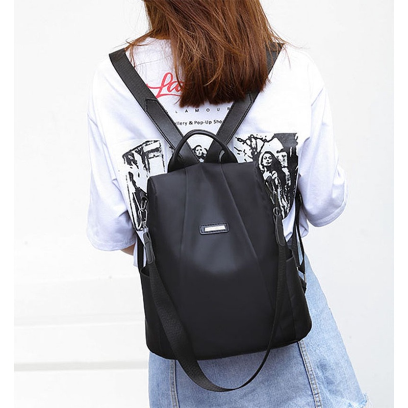 Ba lô đeo vai IELGY bằng vải nylon cỡ lớn thời trang cho nữ