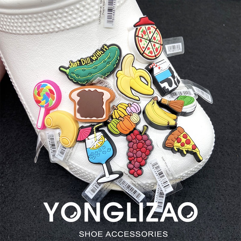 Khóa Cài Trang Trí Giày crocs jibbitz charms Gourmet Series DIY