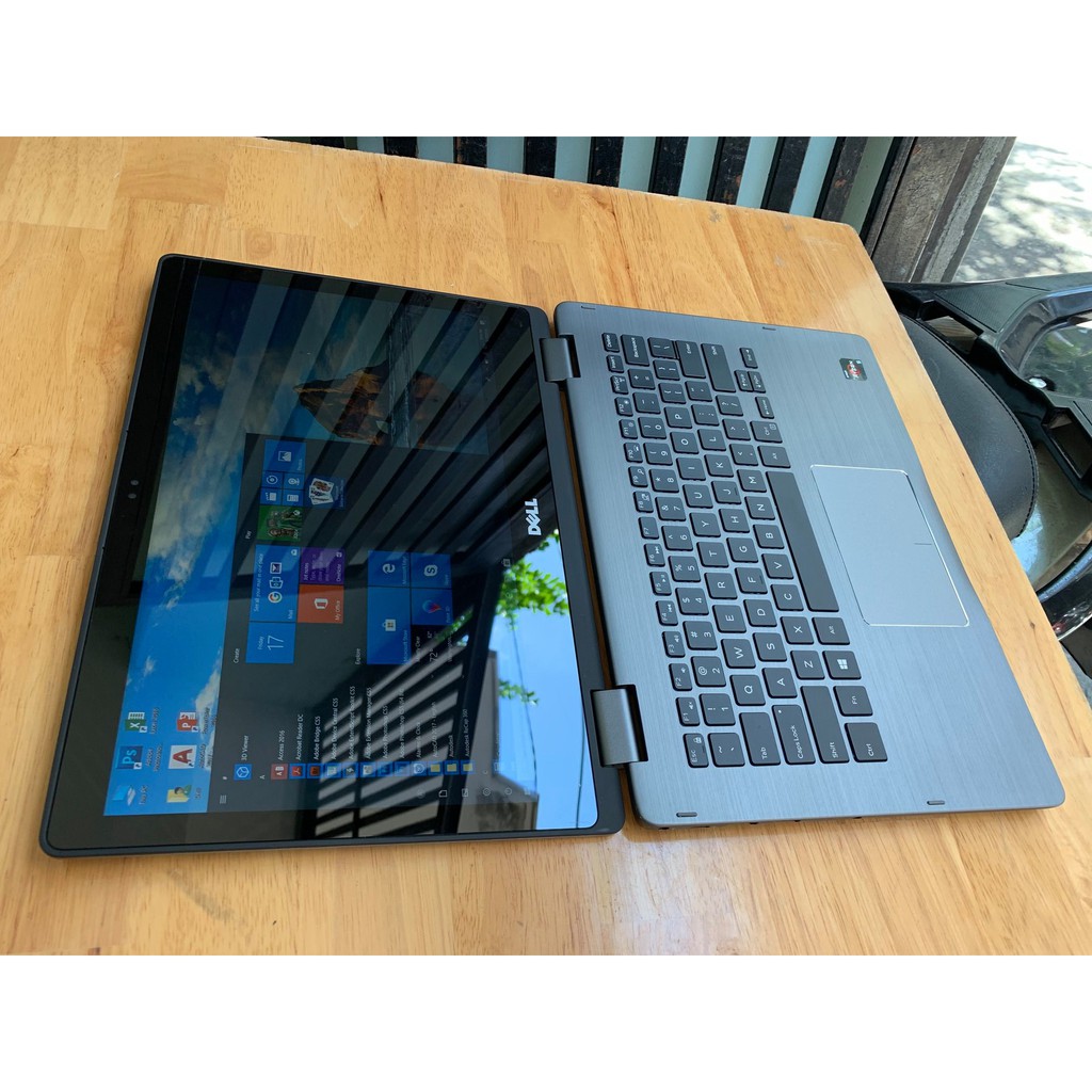 Laptop 2 in1 Dell 7375, AMD Ryzen 5 (8cpus), 8G, 256G, Full HD, X360 | BigBuy360 - bigbuy360.vn