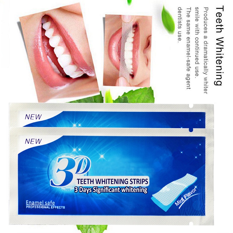 1 Dải Gel Tẩy Trắng Răng Chăm Sóc Răng Miệng