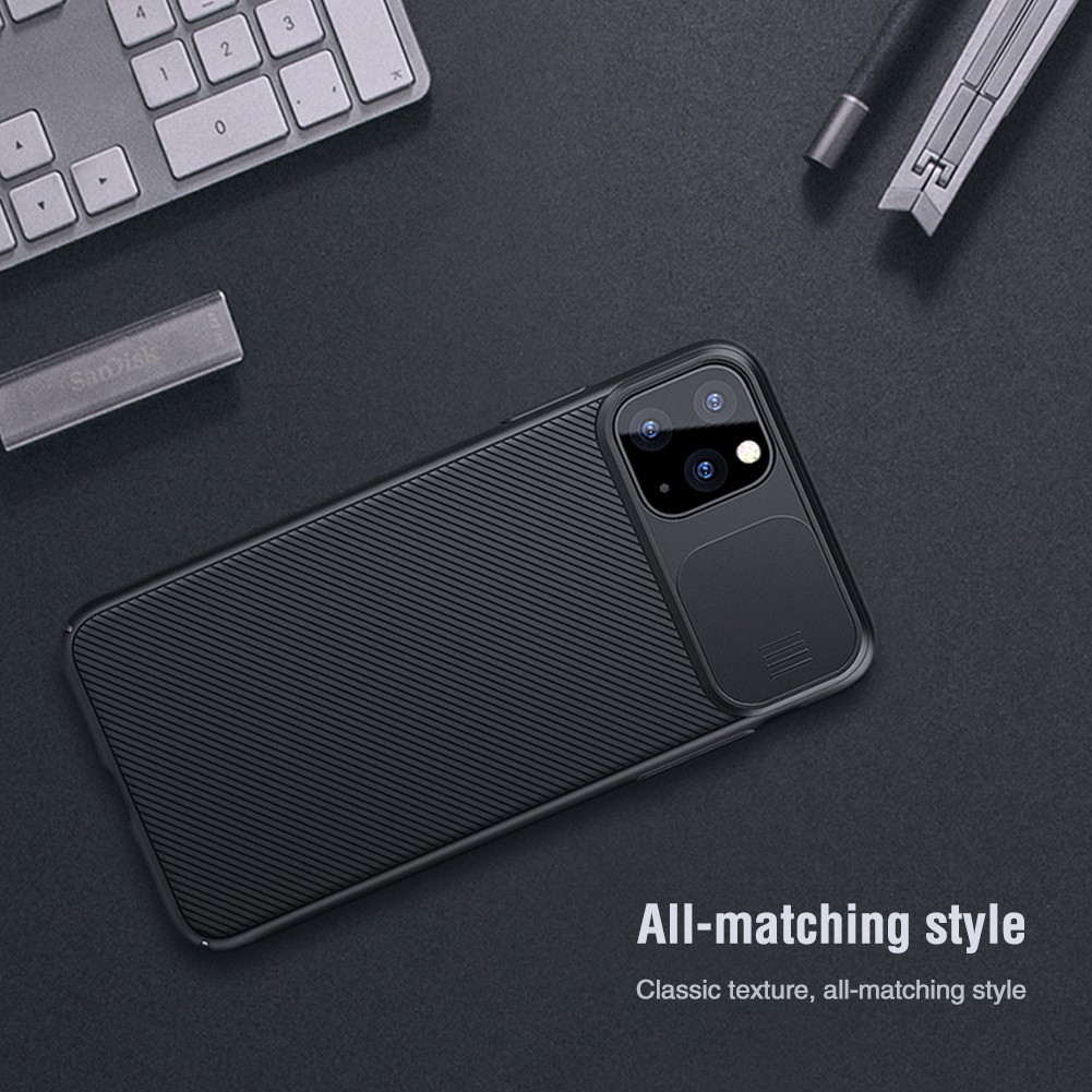 Ốp lưng NILLKIN thiết kế nắp đậy bảo vệ camera cho iPhone 11 Pro Max