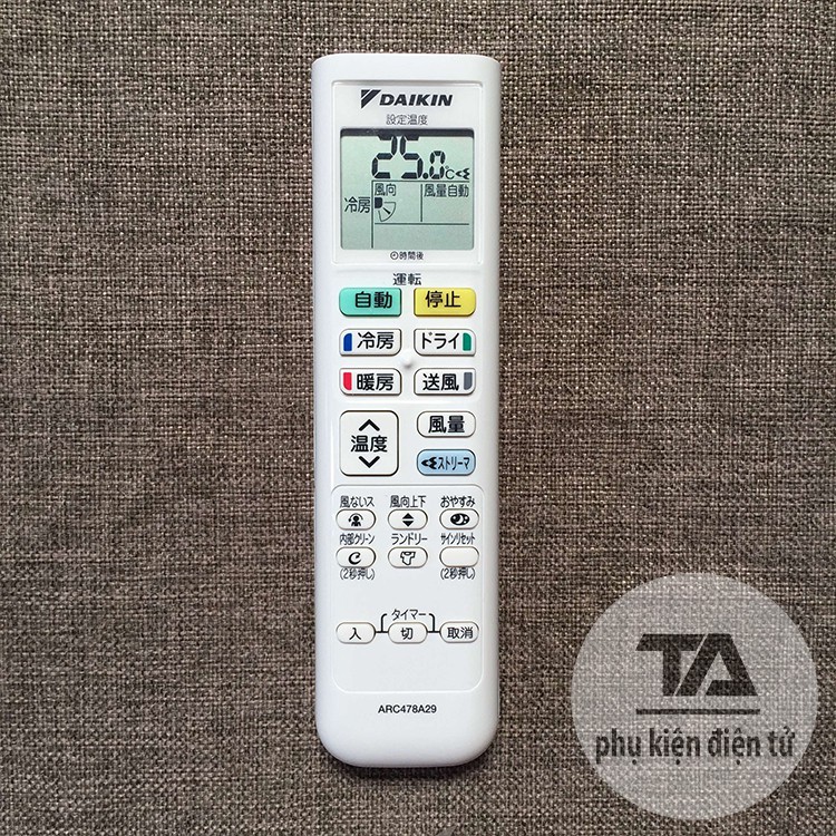 Điều khiển điều hòa DAIKIN hàng nội địa nhật - CHÍNH HÃNG BH 12 THÁNG