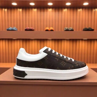Giầy Nam Sneaker LuiVui in bông hoa ( Tặng lọ lau Giầy)