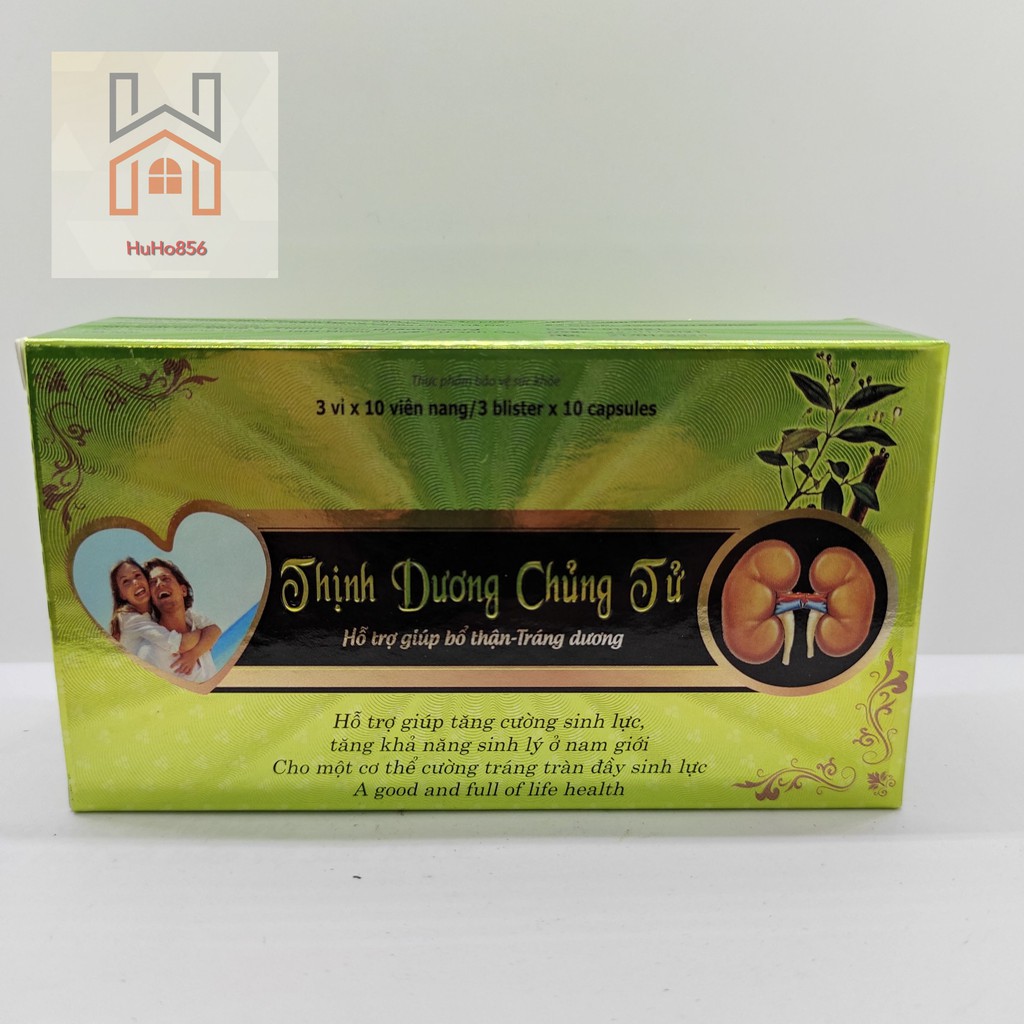 Bổ Thận Tráng Dương Thịnh Dương Chủng Tử 30 Viên
