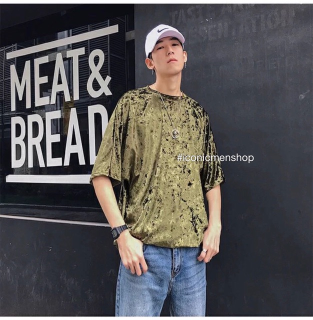 Áo thun nhung tuyết style unisex