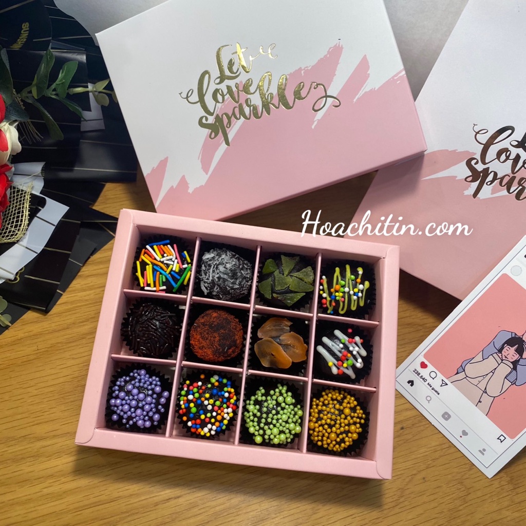 Chocolate Valentine Socola Truffle ngon dẻo mềm mix nhiều vị