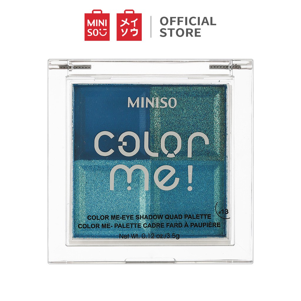 Phấn mắt Miniso Color Me-EYE SHADOW QUAD PALETTE 3.5g (Nhiều màu)