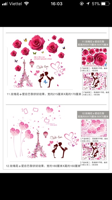 Tranh dán tường tự dính 3D đẹp | BigBuy360 - bigbuy360.vn