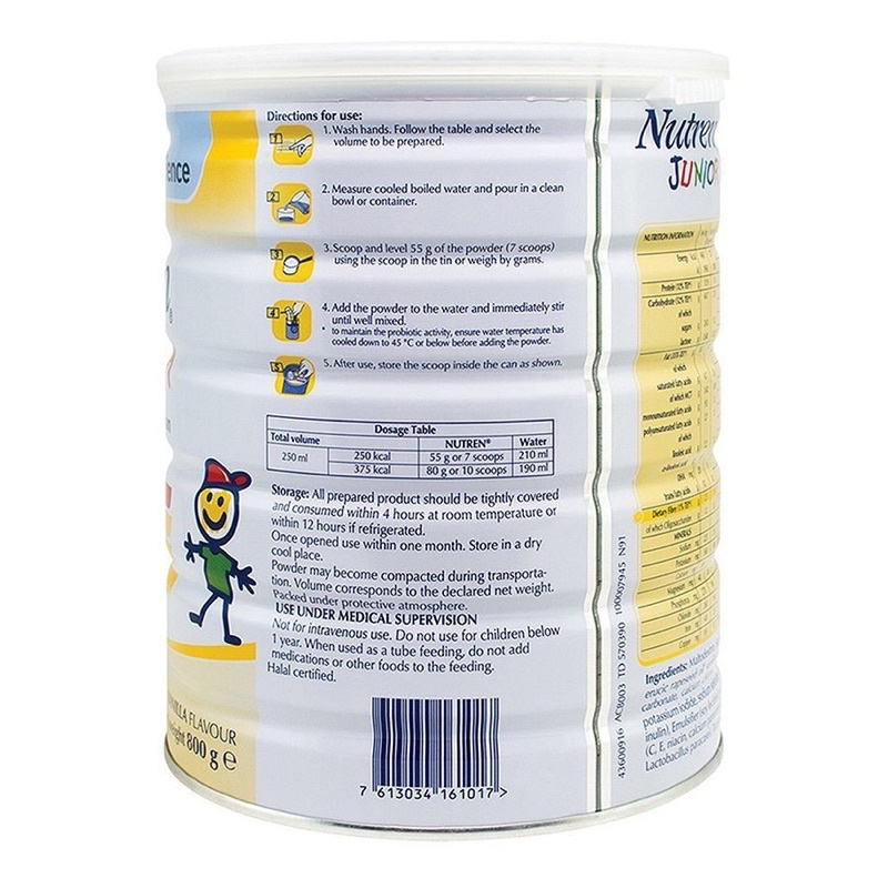 SỮA BỘT NESTLE NUTREN JUNIOR 400g - 800g cho bé tăng cân