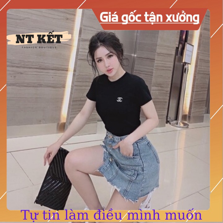 Chân Váy Bò Chất Jean Cao Cấp Co Giãn 4 Chiều Thời Trang Trẻ Trung Hot Nhất | BigBuy360 - bigbuy360.vn