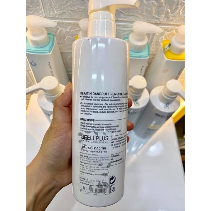 CẶP DẦU GỘI XẢ CHỐNG GÀU /NGĂN RỤNG TÓC BEELL PLUS 500ML*2 CHÍNH HÃNG .