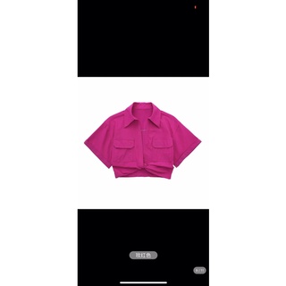 [ORDER TAOBAO] ÁO SƠ MI CROPTOP XOẮN EO NHIỀU MÀU