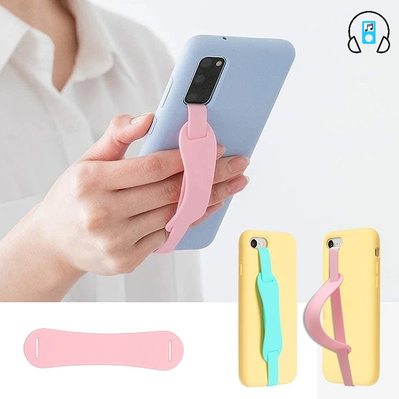 Dây Đeo Cổ Tay Cho Điện Thoại Bằng Silicone