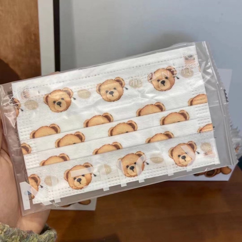 KHẨU TRANG GẤU TEDDY ĐỦ KIỂU CỰC XINH 🧸