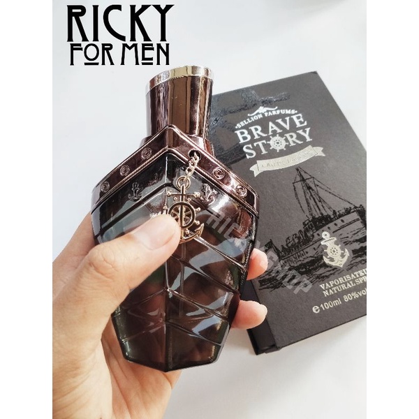 Nước Hoa Nam Chính Hãng SELLION BRAVE STORY 100ml Mùi hương nam tính mạnh mẽ chịu nhóm hương gỗ sang trọng