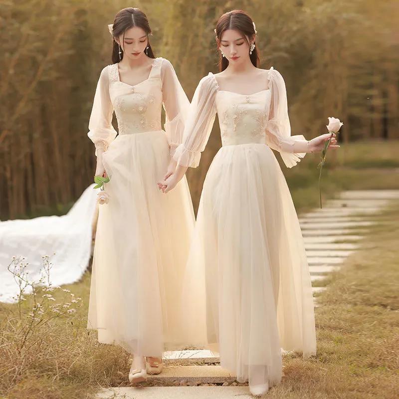 Đầm Phù Dâu Thiết Kế Mới Thời Trang Mùa Hè 2022 Dành Cho Nữ