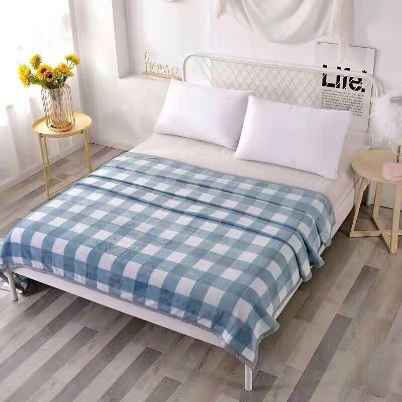 Chăn lông tuyết điều hoà phong cách Hàn Quốc mềm mịn giá siêu rẻ kích thước 2mx2m3
