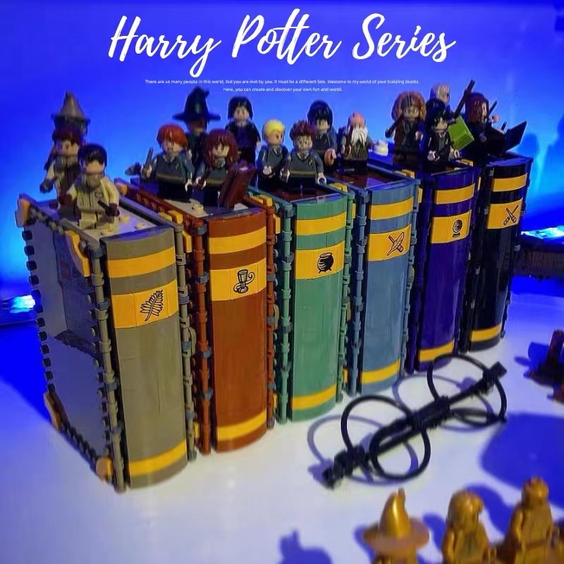 SLUBAN Đồ Chơi Lắp Ráp Mô Hình Cuốn Sách Harry Potter 76384