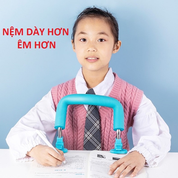 Giá Đỡ Ngực Kẹp Bàn Học Chống Cận, Chống Gù Thông Minh Cho Bé