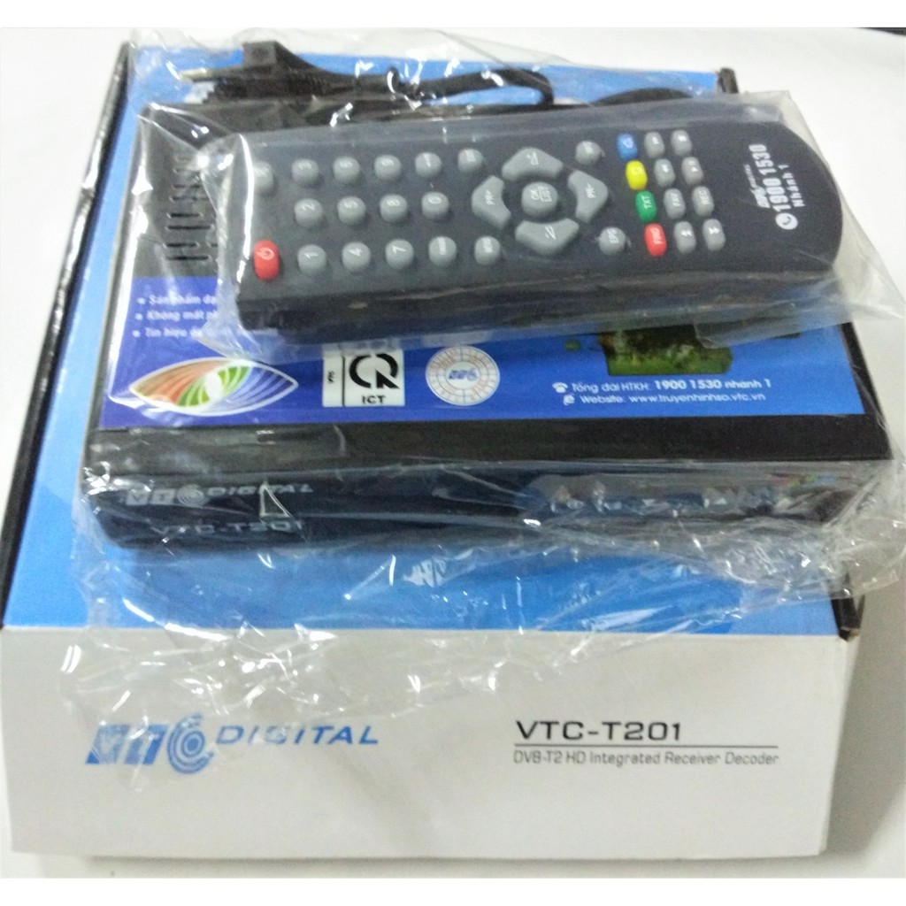 Đầu thu kỹ thuật số DVB-T2 VTC 201 chính hãng