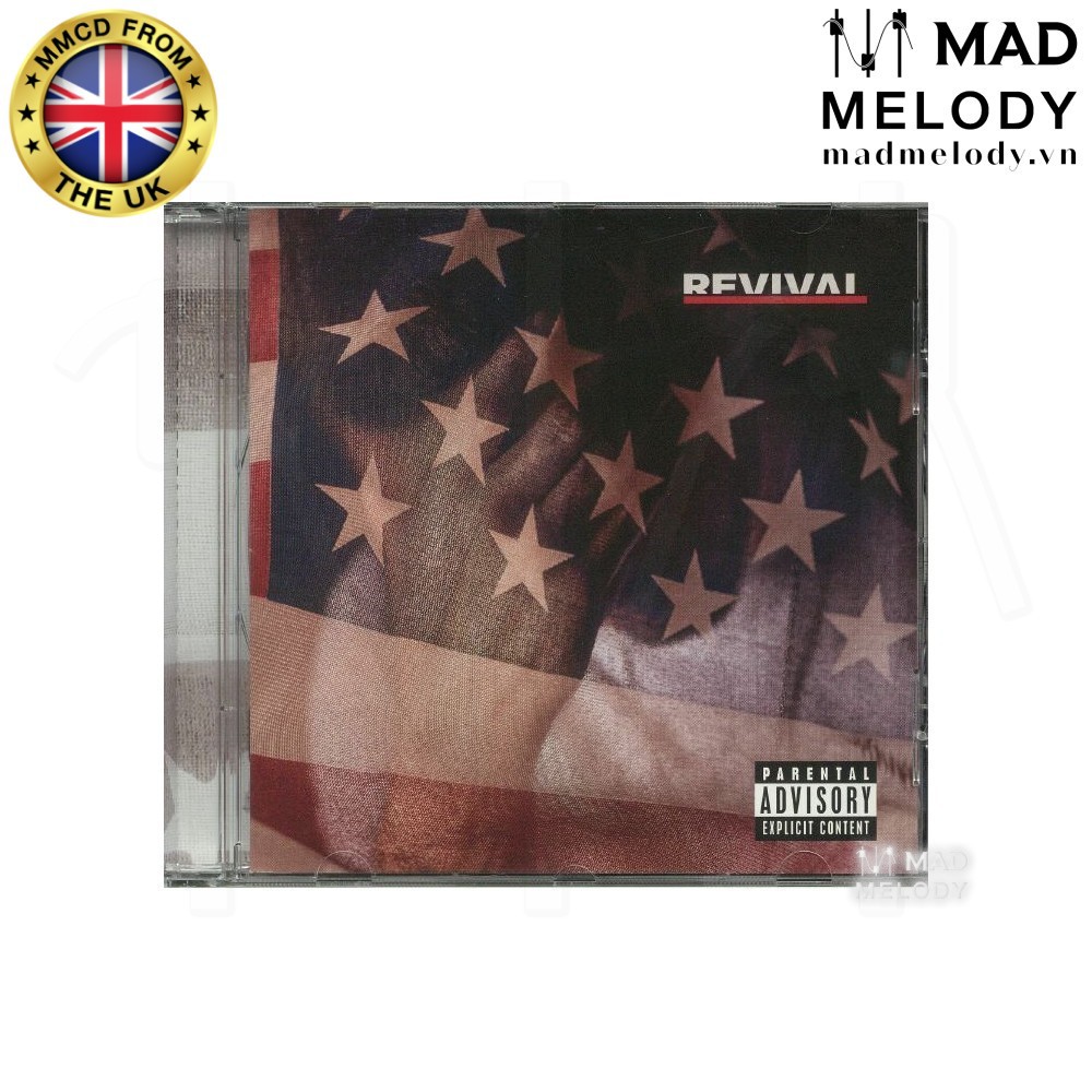 Eminem - Revival 2017 CD (Explicit) [Đĩa CD album nhạc nhập khẩu UK, Demo & Open Box]