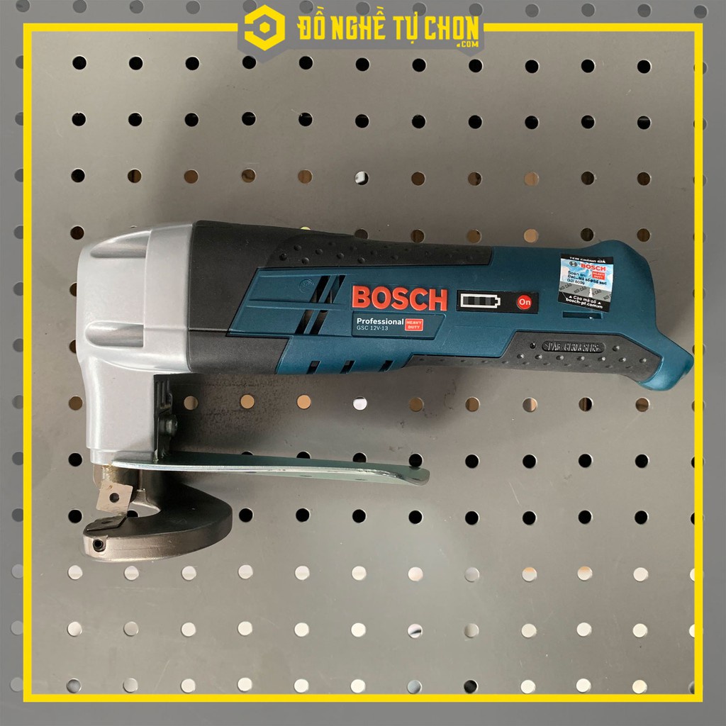 Máy cắt kim loại dùng pin 12V BOSCH GSC 12V-13 (không kèm pin và sạc)