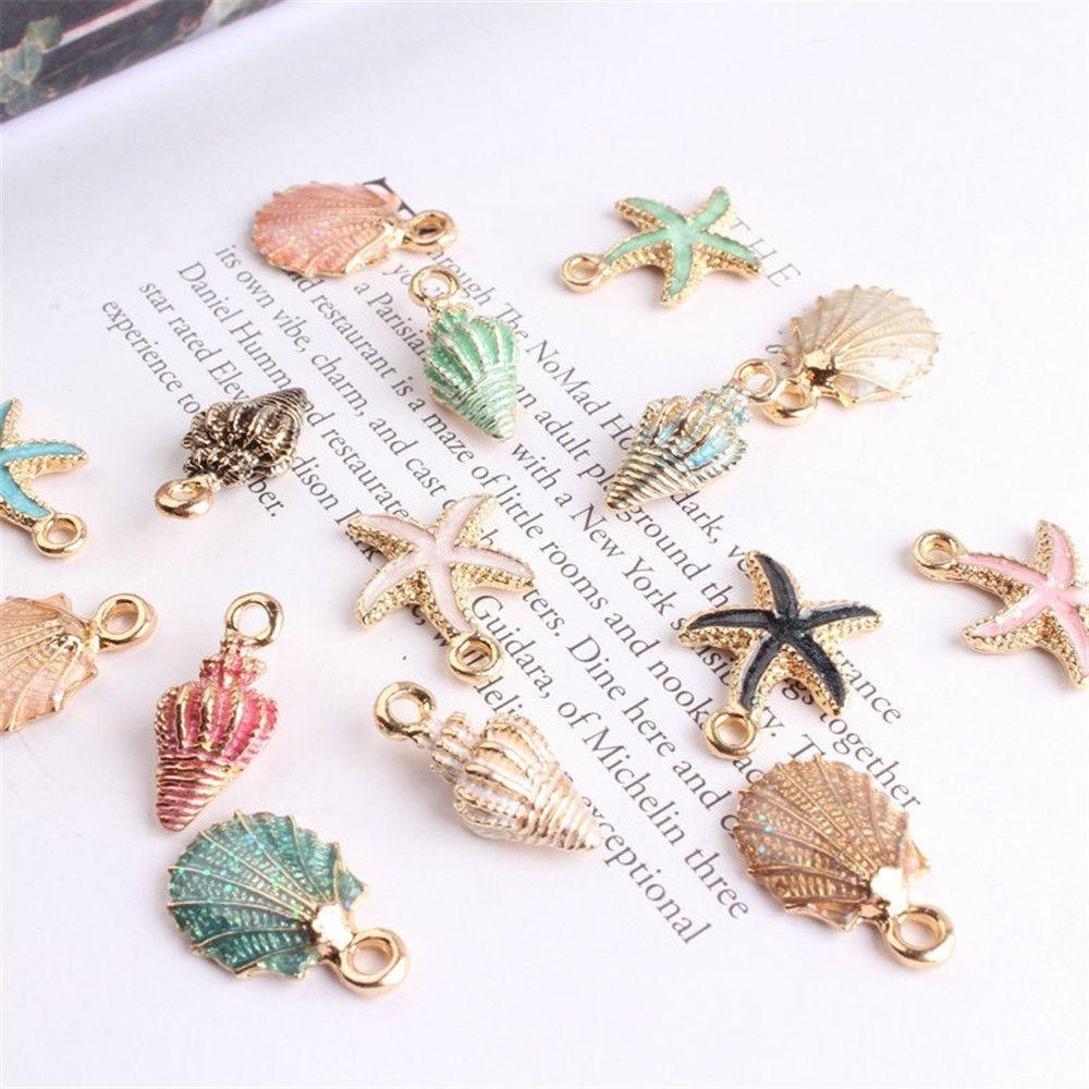 Set 13 Mặt Dây Chuyền Hình Vỏ Sò / Đại Dương Độc Đáo