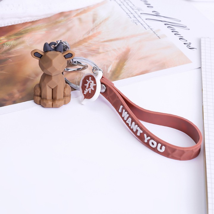 Móc khóa tạo hình xinh xắn dành cho cặp đôi