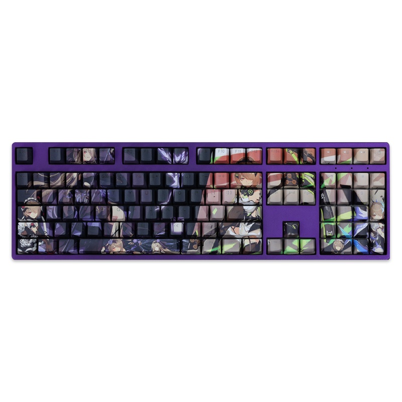 Rita Rossweisse Keycaps OEM Profile Honkai Impact 3 Anime PBT Dye Sub Bàn phím cơ RGB Keycap