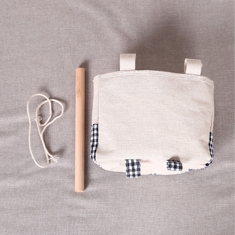 Túi đựng đồ treo tường HOUSEEKER bằng cotton linen sáng tạo