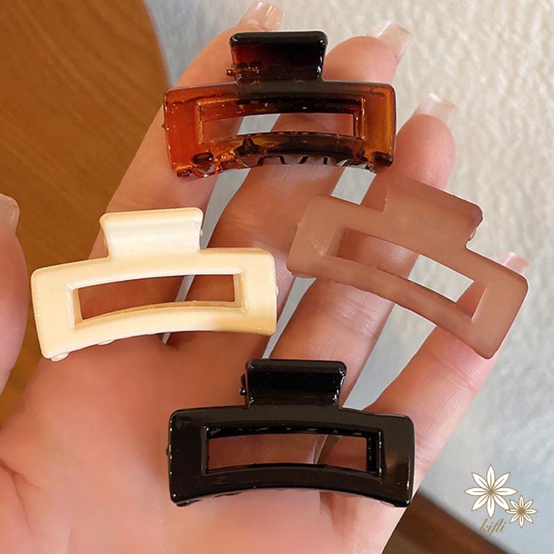 【kifli】Kẹp Tóc Nhựa Mini Thời Trang Hàn Quốc Cho Nữ