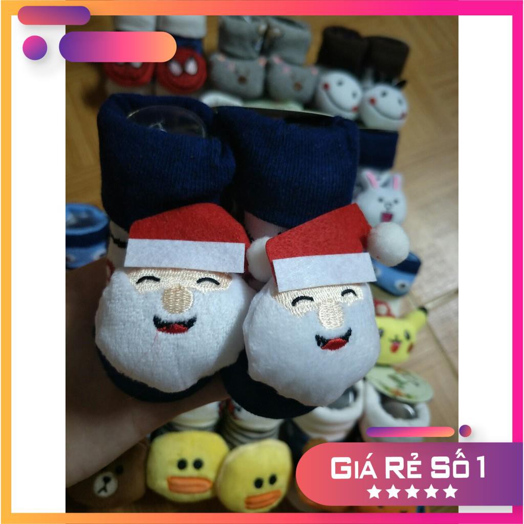 [ SIÊU KHUYẾN MẠI ] Combo 3 đôi tất 3D hình thú cho bé từ sơ sinh 0 -18 tháng