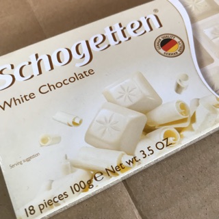 [100 g] Thanh Chocolate Schogetten White