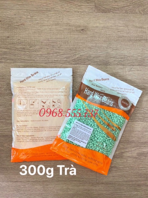 300g Sáp wax tẩy lông đậu Hard wax beans Liddy Chính hàng ăn lông hiệu quả mùi siêu thơm | BigBuy360 - bigbuy360.vn