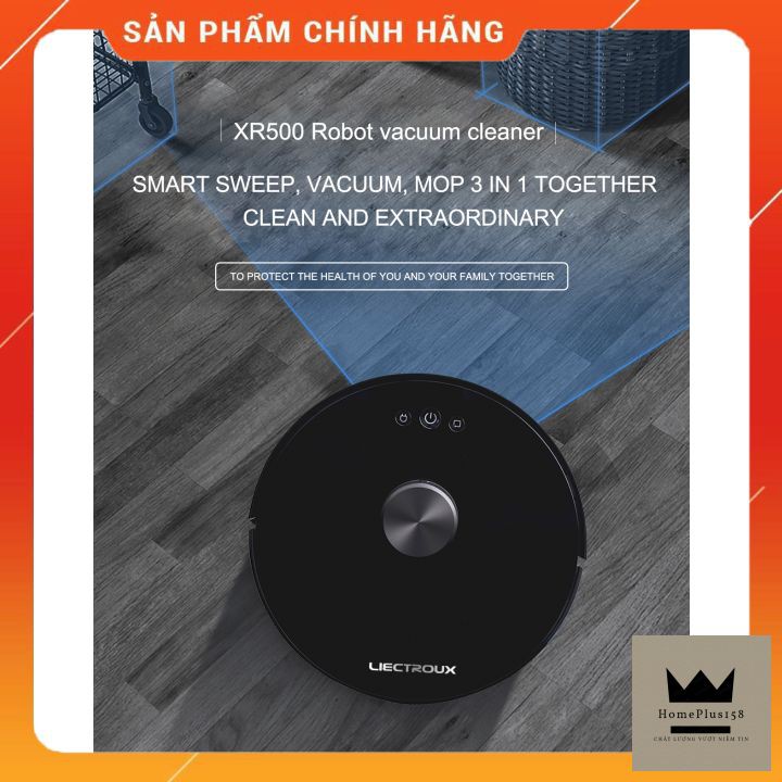 [NHẬP KHẨU CHÍNH HÃNG] Robot hút bụi lau nhà LIECTROUX XR500 ⚡FREE SHIP⚡ - App Tiếng Việt - MỚI 100%