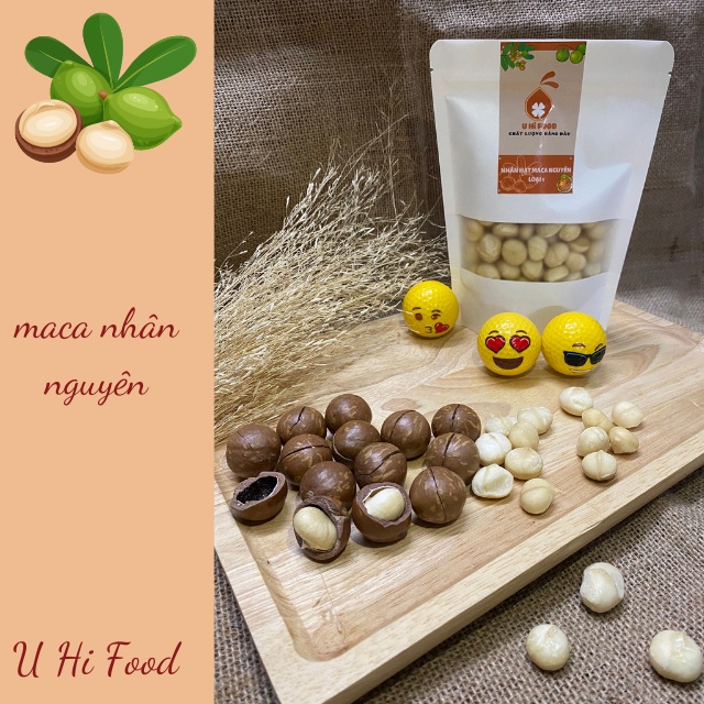 Nhân hạt maca nguyên hạt - 300gr loại chọn. 100% maca Việt Nam