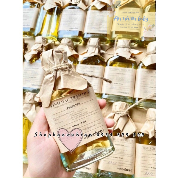 Dầu tràm huế nguyên chất meebee 30ml/100ml
