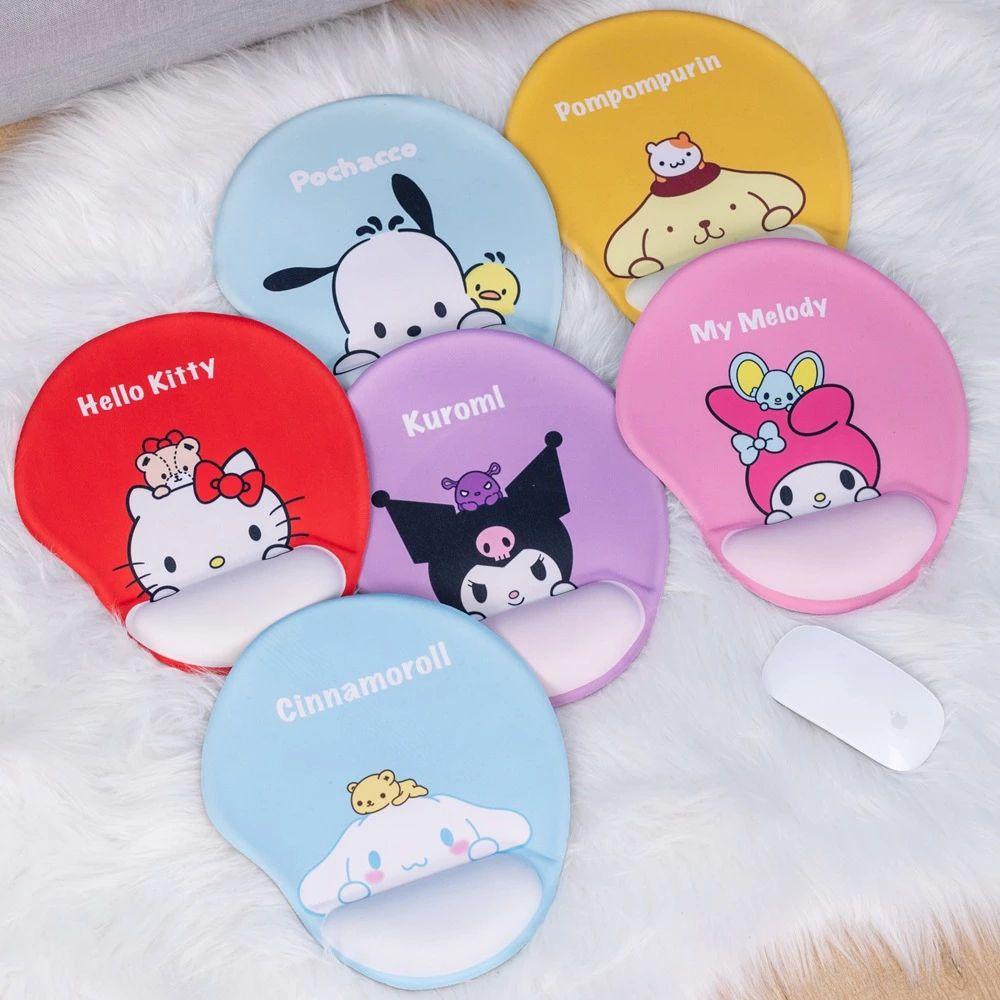 Miếng Lót Chuột Máy Tính Mềm Mại Chống Trượt Chống Thấm Nước AUGUSTINE San-rio My Melody