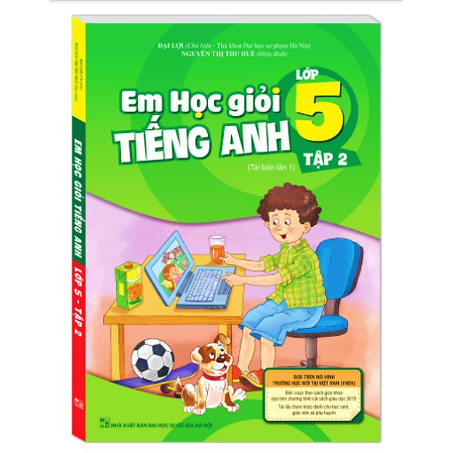 Sách - Combo Em Học Giỏi Tiếng Anh Lớp 5 (2 Tập)