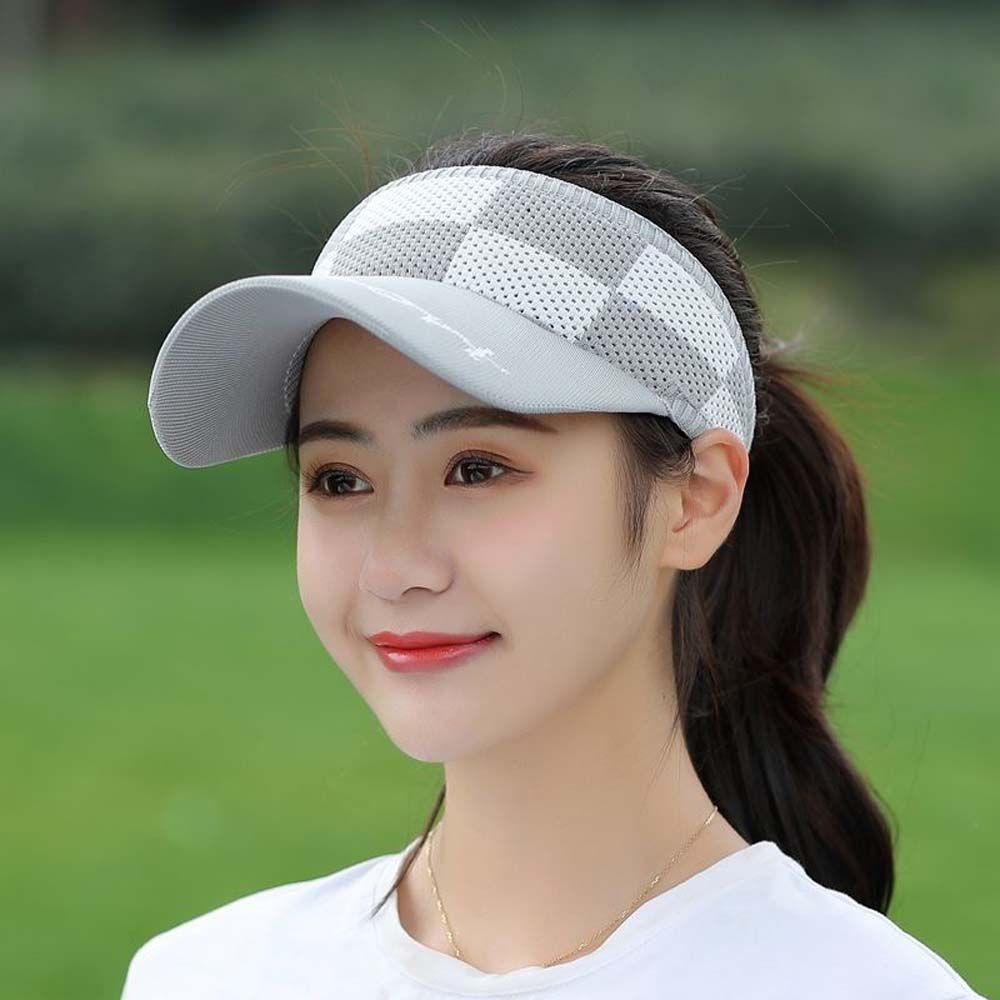 Mũ Lưỡi Trai Chống Nắng Thiết Kế Đục Lỗ Đơn Giản Thời Trang Đi Biển