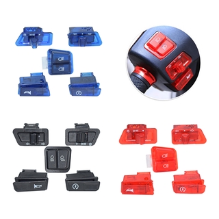 5 X xe máy Công tắc nút Healight sương mù nhẹ Horn Rẽ Signal BlinkerButton
