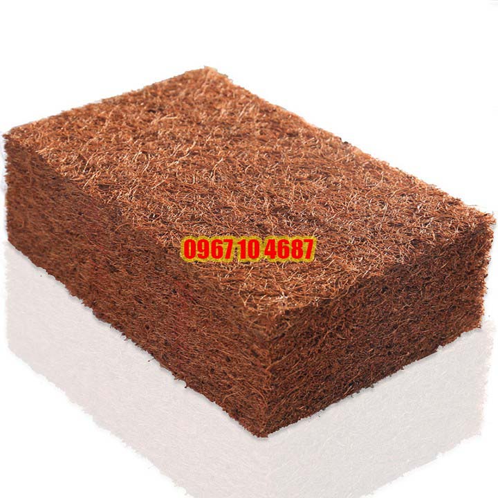 Nệm sơ dừa cho cũi, Đệm cũi cho bé 100% xơ dừa tự nhiên - Thoáng mát