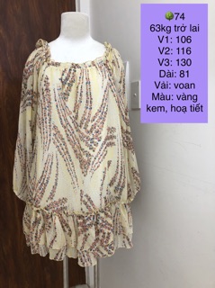 [ĐS7376] Đầm thun 2hand Nhật
