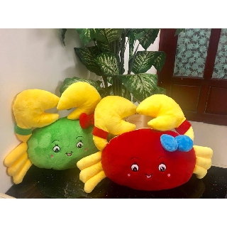 Gấu Bông Hình Con Cua Ngộ Nghĩnh ( Quà tặng cặp HS cho bé )