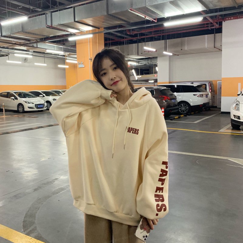 Áo Hoodie Papers Unisex Chất Nỉ có Mũ hàng dày Cao Cấp