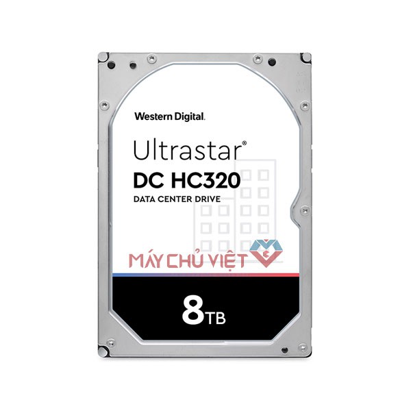 Ổ cứng HDD Western Enterprise Ultrastar DC HC320 8TB 3.5 inch SATA3 6GB/s 7200RPM 256MB Cache